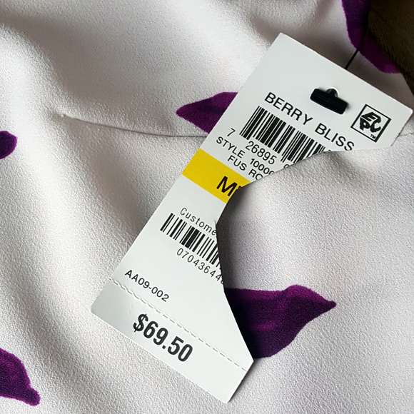 NWT Beautiful Alfani Top - Picture 5 of 8